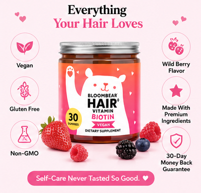 BloomBear™ Hair Growth Gummies